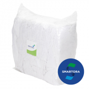 Mixed White Cotton Wipers  - (10kg)