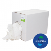 Mixed White Cotton Wipers  - (5kg)