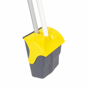 Yellow Lobby Dustpan & Brush Set