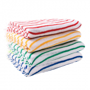 Blue Striped Dishcloths