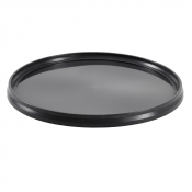 Grey PP Lid for our 6ltr 100% Recycled PP Tamper Evident Bucket