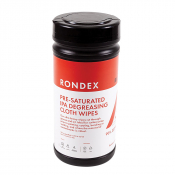 Rondex RX.170 Pre-Saturated Cloth Wipes - 100 Sheet