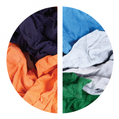 Coloured Sweatshirt & T Shirt Mix