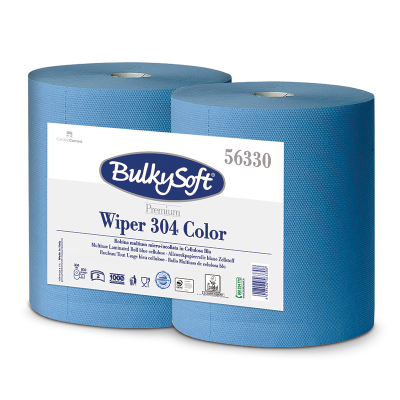 Bulkysoft 56330 Blue Monster Rolls  800 Sheet - 2ply
