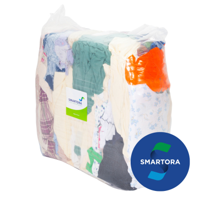 Mixed Light Coloured Cotton Wipers  - (9kg)