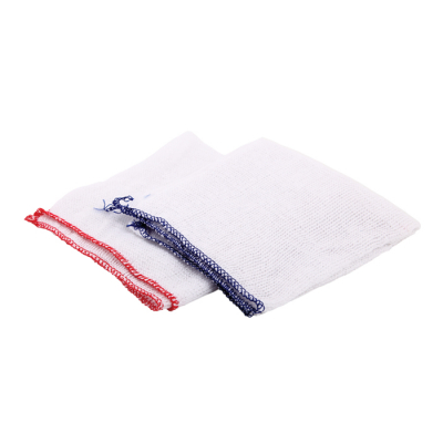 Blue Edge Bleached Dishcloths