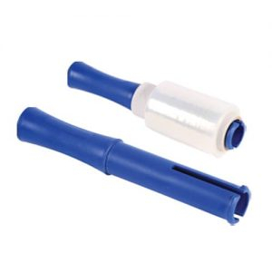 HWSC Blue Plastic Miniwrap Dispenser