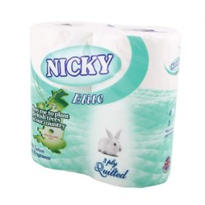 Nicky Elite Quilted Toilet Rolls  170 Sheet - 3ply