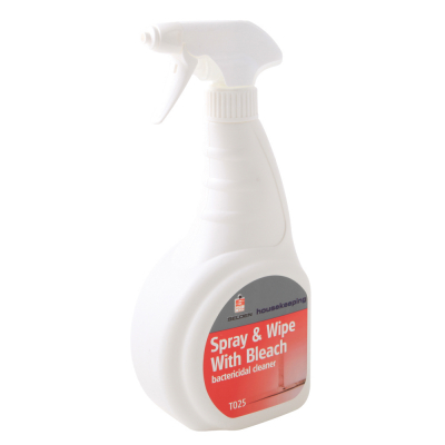 T025  Spray & Wipe With Bleach 750ml