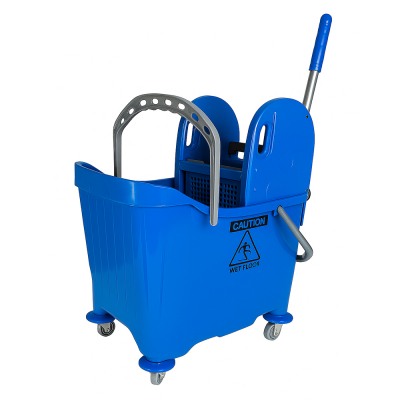 Blue Kentucky Mop Bucket & Wringer 24ltr