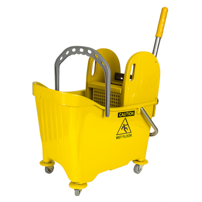 Yellow Kentucky Mop Bucket & Wringer 24ltr