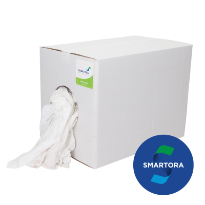 White T Shirt Wipers  - (8kg)