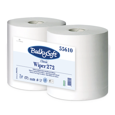 Bulkysoft 55610 White  Monster Rolls  800 Sheet - 2ply