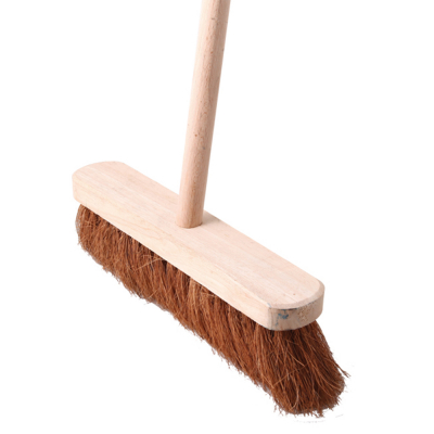 24" Natural Coco Soft Brush Complete
